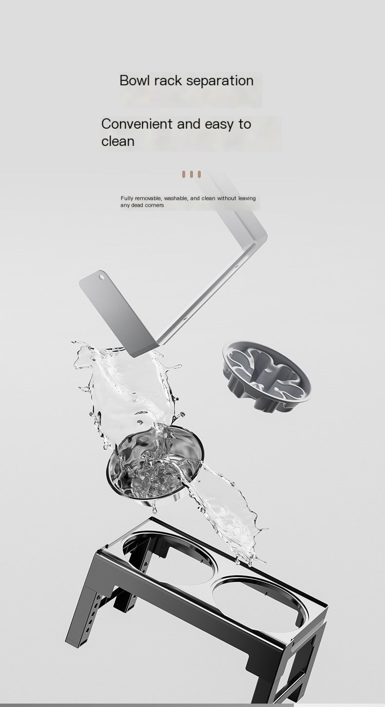 Bol d'alimentation avec élévateur