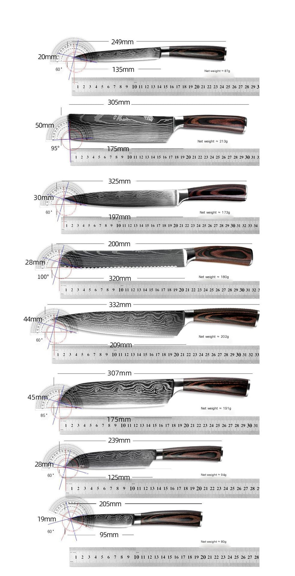 Coteau de cuisine-set japonais™