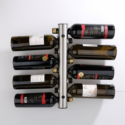 Rack à vin en acier inoxydable