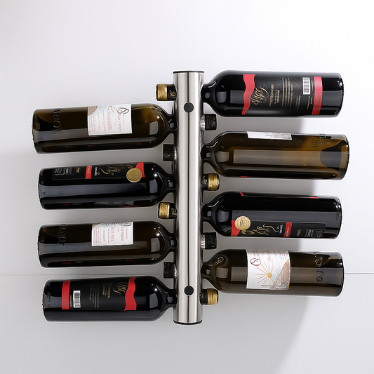 Rack à vin en acier inoxydable