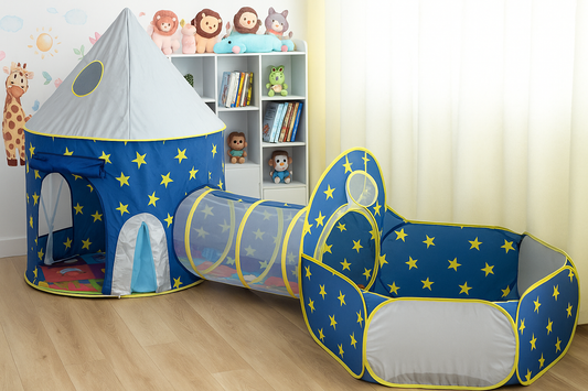 Maison jouet vaisseau spatial 3 en 1 pour enfants