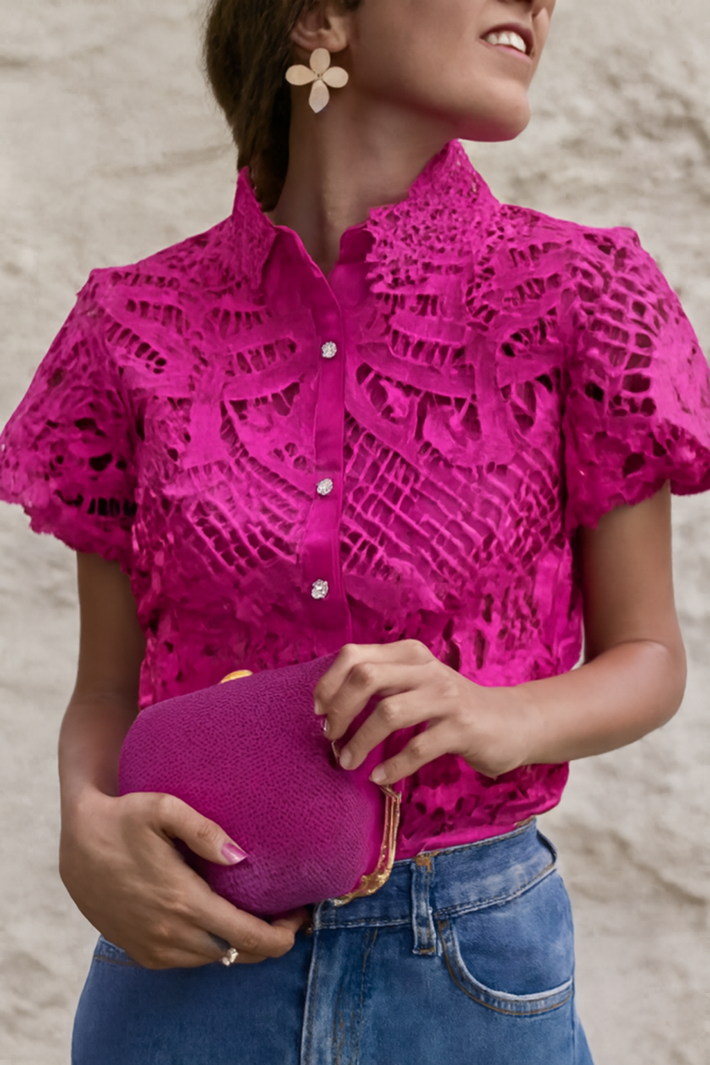 T-shirt avec broderie
