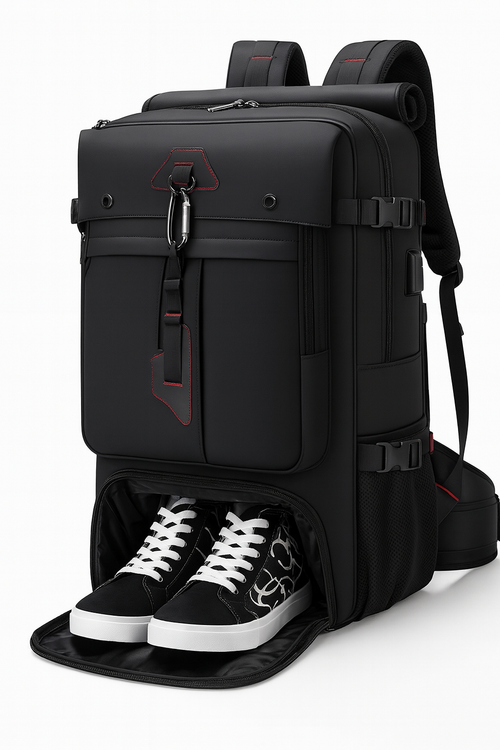 Grand sac à dos de voyage 70L USB -  étanche