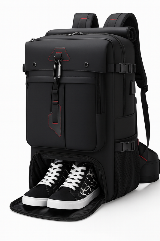 Grand sac à dos de voyage 70L USB -  étanche