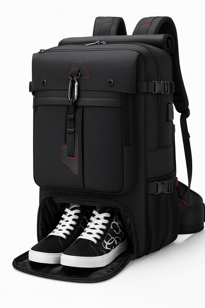 Grand sac à dos de voyage 70L USB -  étanche